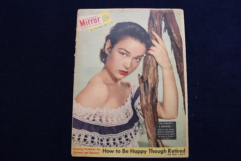 1954 JUNE 13 NY MIRROR MAGAZINE - KATHRYN GRANDSTAFF  CROSBY COVER - E 22532