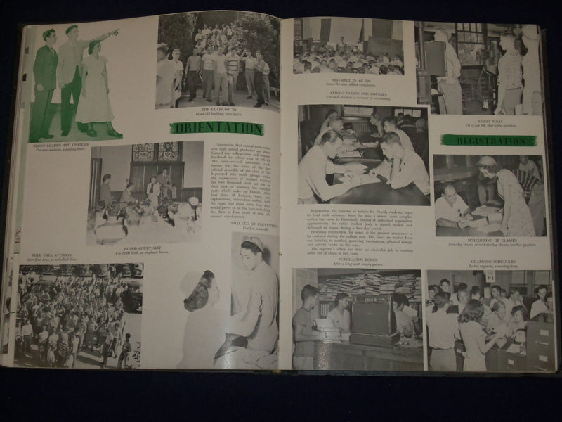 1949 SEMINOLE UNIVERSITY OF FLORIDA YEARBOOK - GAINESVILLE - PHOTOS - YB 422