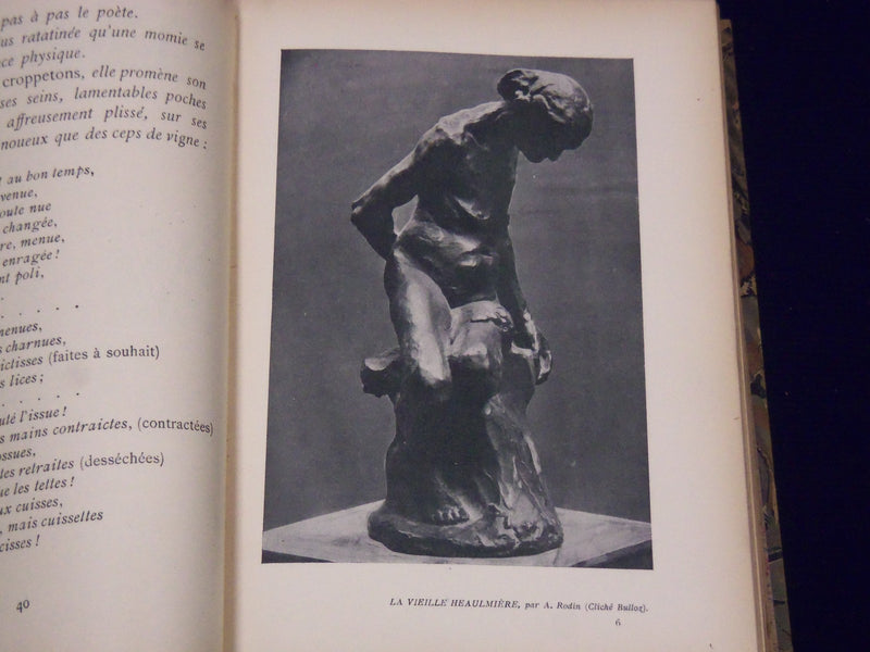 1912 L'ART ENTRETIENS REUNIS PAUL GSELL FRENCH VOLUME BY AUGUSTE RODIN - KD 2310