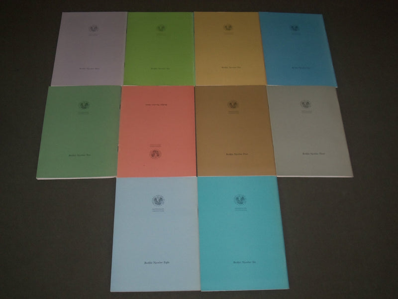 1959-1960 TEN SCHOOLS OF PAINTING GALLERY OF ART BOXED SET 10 BOOKLETS - KD 4526