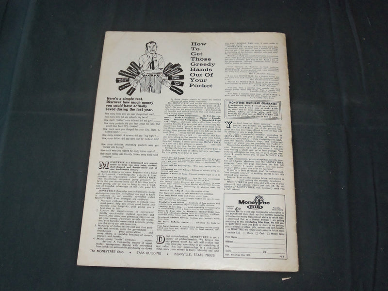 1972 AUGUST THE NATIONAL POLICE GAZETTE MAGAZINE -MOTORCYCLE GANG GIRLS - B 5780
