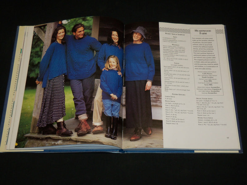 1995 KNITTING THE NEW CLASSICS BOOK BY KRISTIN NICHOLAS - GREAT PHOTOS - I 1930