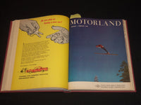 1959-1960 THE MOTOR LAND MAGAZINE BOUND VOLUME - 12 ISSUES - KD 705C