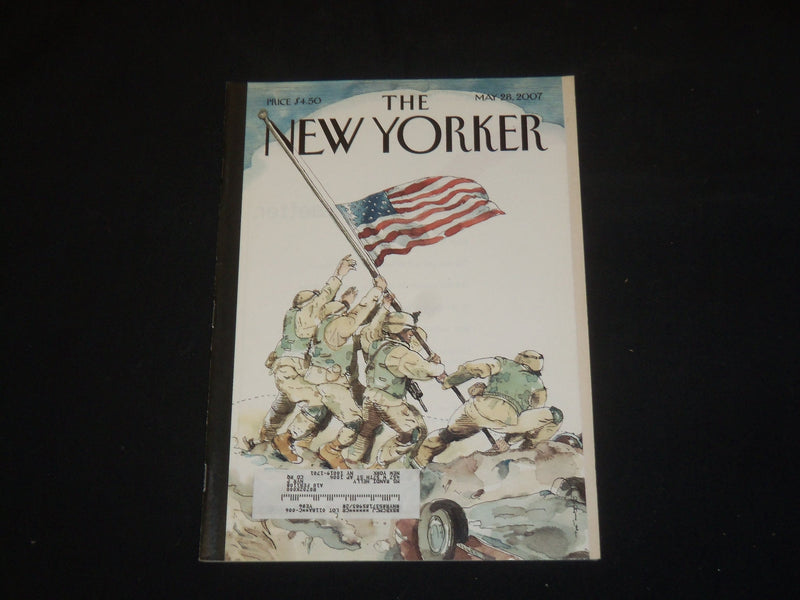 2007 MAY 28 THE NEW YORKER MAGAZINE - ILLUSTRATED COVER - NY 2101
