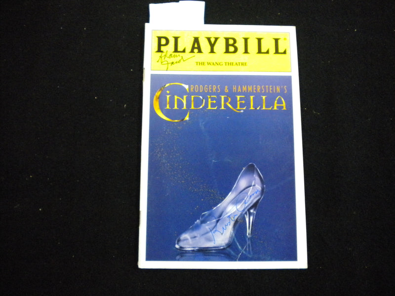 2003 CINDERELLA PLAYBILL - 21 SIGNATURES - J 8258
