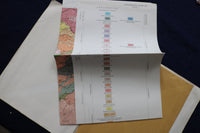 1968 GEOLOGY OF THE GREAT SMOKY MOUNTAINS SOFTCOVER BOOK - FOLD-OUT MAP - K 1384