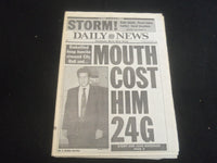 1991 OCTOBER 31 NEW YORK DAILY NEWS NEWSPAPER - DR. EMILIO CARRILLO - NP 5883