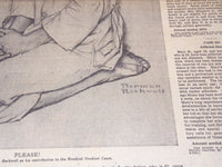 1938 DEC 25 NEW YORK TIMES REMEMBER THE NEEDIEST - NORMAN ROCKWELL - NT 9557
