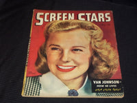 1946 MAY SCREEN STARS MAGAZINE - JUNE ALLYSON FRONT COVER - E 3848