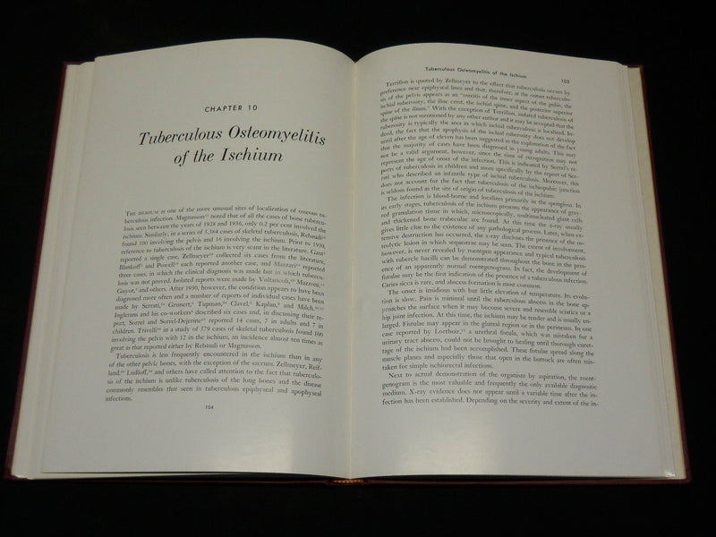 1958 INJURIES AND SURGICAL DISEASES OF THE ISCHIUM BOOK HENRY MILCH - KD 2768L