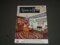 1942 OCTOBER THE AMERICAN HOME MAGAZINE - NICE COVER, STORIES & PHOTOS - SP 7681