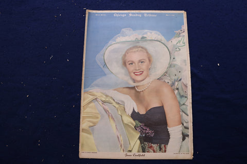 1948 MAY 2 CHICAGO TRIBUNE MAGAZINE - JOAN CAUFIELD COVER - E 22852