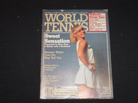 1983 NOVEMBER WORLD TENNIS MAGAZINE - ANDREA TEMESVARI COVER - ST 1004P