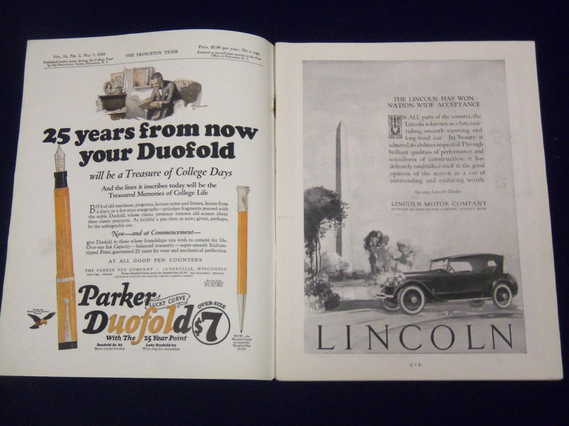 1924 MAY 9 THE PRINCETON TIGER MAGAZINE VOL. 34 NO. 2 - HOUSE PARTY - II 4252