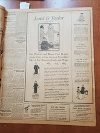1921 NOV 1 NEW YORK TIMES-SERGEANT WOODTILL TO BE BEARER OF UNKOWN'S BODY-NT8028