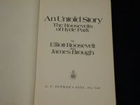 1973 THE ROOSEVELTS OF HYDE PARK BOOK INSCRIBED BY JAMES BROUGH - D 560
