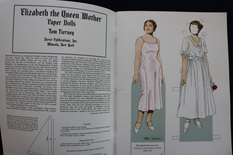 1982-2002 ROYAL FAMILY PAPER DOLL BOOKS - LOT OF 3 - O 3638