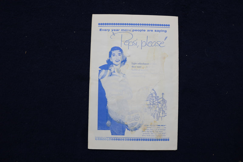 1956-1961 MILLS BRO 3-RING CIRCUS TOUR SOFTCOVER PROGRAMS - LOT OF 5 - K 610