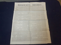 1848 NOVEMBER 11 MASSACHUSETTS PLOUGHMAN - TAYLOR ELECTED- THANKSGIVING- NP 5156