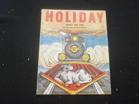 1966 MAY HOLIDAY MAGAZINE - TRAVEL USA 1966 - SP 8618N