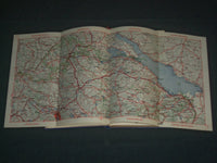 1929 GUIDE TO ROUTIER DE L'AUTOMOBILE - CLUB DE SUISSE - GREAT MAPS - KD 5452