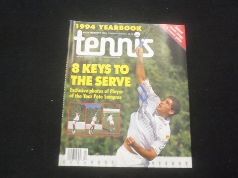 1994 FEBRUARY TENNIS MAGAZINE - PETE SAMPRAS - ST 201G