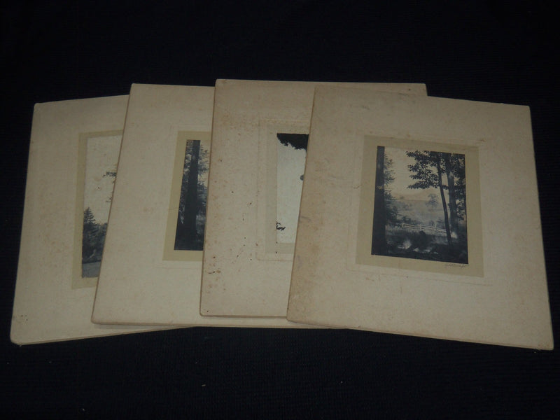 G. C. BIRD, JR MOUNTED PHOTOGRAPHS LOT OF 4 - #188