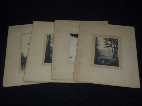 G. C. BIRD, JR MOUNTED PHOTOGRAPHS LOT OF 4 - #188