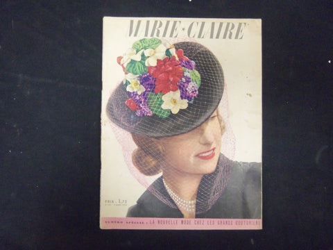1939 MARCH 3 MARIE CLAIRE MAGAZINE - ILLUSTRATIONS, STORIES & ADS - ST 3571
