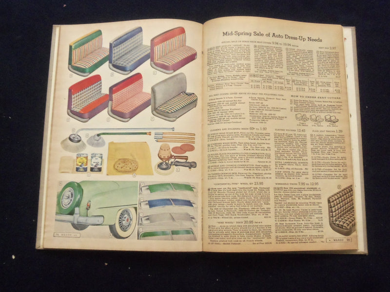 1953 MIDSPRING MONTGOMERY WARD SALE BOOK CATALOG-HARDCOVER-KANSAS CITY,MO-J 8491