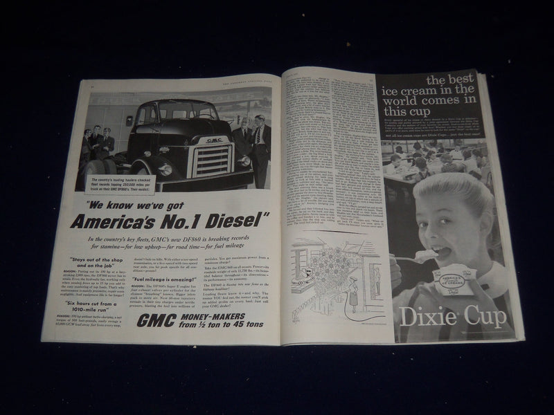 1957 JUNE 8 THE SATURDAY EVENING POST MAGAZINE - ILLUSTRATED COVER - SP 5660