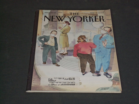 2003 MAY 12 THE NEW YORKER MAGAZINE - ILLUSTRATED COVER - NY 1979