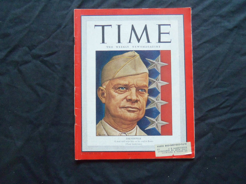 1943 SEPTEMBER 13 TIME MAGAZINE - DWIGHT D. EISENHOWER - T 881