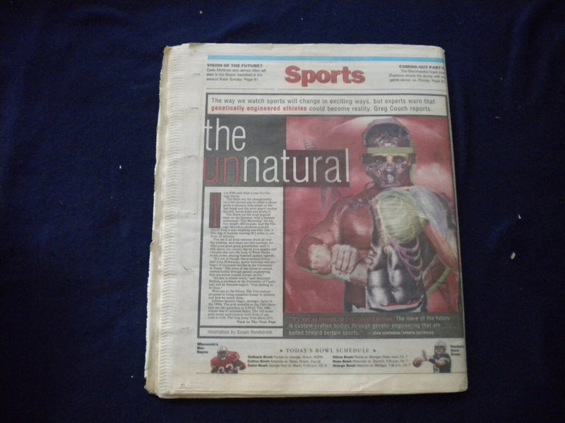 2000 JANUARY 1 CHICAGO SUN-TIMES NEWSPAPER - WELCOME, 21ST CENTURY - NP 5937