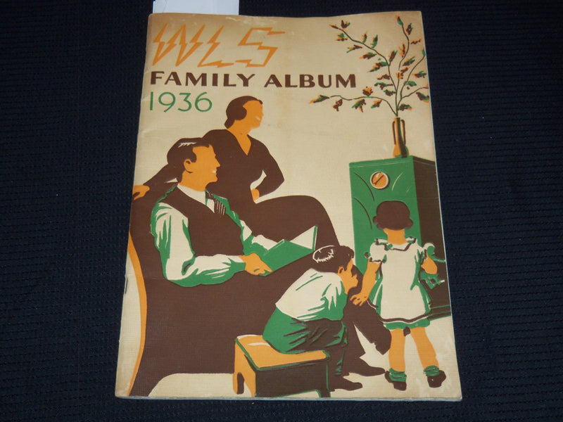 1936 WLS FAMILY ALBUM PUBLISHED BY THE PRAIRIE FARMER - SOFTCOVER - J 7280