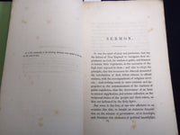 1838 ANNIVERSARY ELECTION SERMON BY RICHARD S. STORRS - BOSTON - J 8873