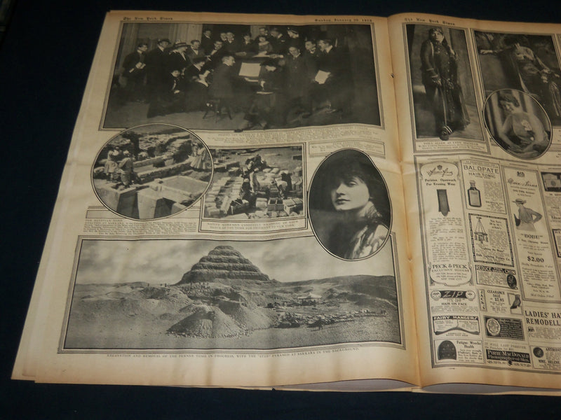 1916 JANUARY 30 NEW YORK TIMES ROTO PICTURE SECTION - FLAGG - CHRISTY - NT 8974