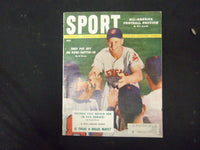 1954 OCTOBER SPORT MAGAZINE - AL ROSEN COVER - GREAT PHOTOS - ST 3553