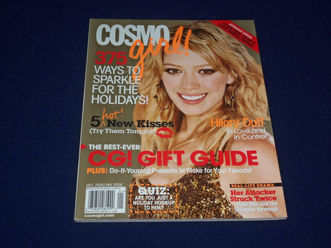 2005 DECEMBER/2006 JANUARY COSMO GIRL MAGAZINE - HILARY DUFF - SP 3721