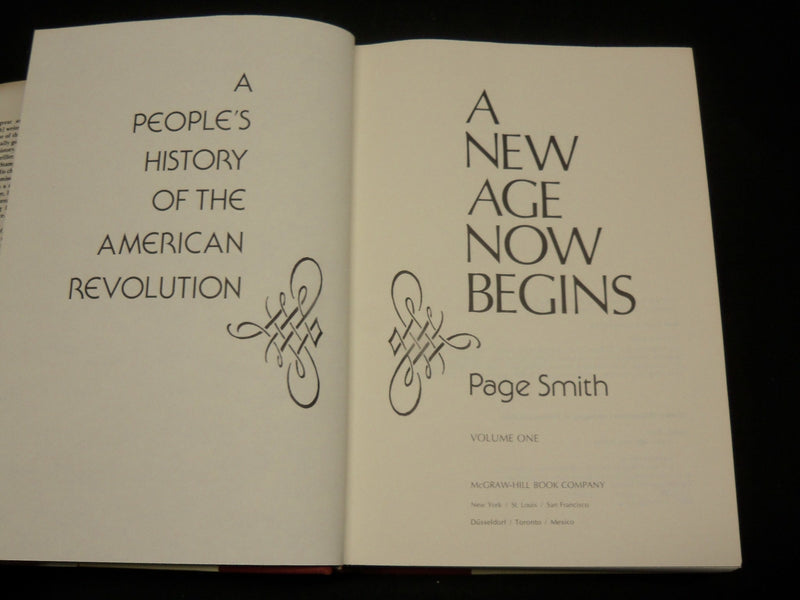 1976 A NEW AGE NOW BEGINS BY PAGE SMITH VOLUMES 1 & 2 - KD 6559