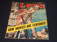 1938 AUGUST 2 LOOK MAGAZINE - HOW MOVIES ARE CENSORED FRONT COVER - E 20375
