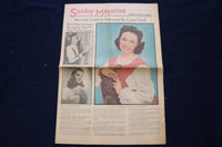 1944 MAY 14 DES MOINES SUNDAY REGISTER MAGAZINE - JANE POWELL COVER - E 23178