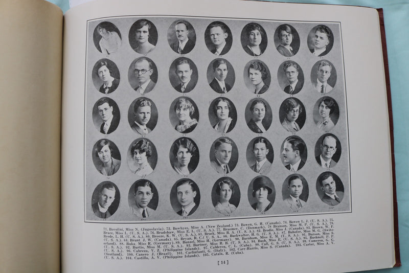 1929 INTERNATIONAL HOUSE YEARBOOK - NEW YORK - SOFTCOVER - YB 3592