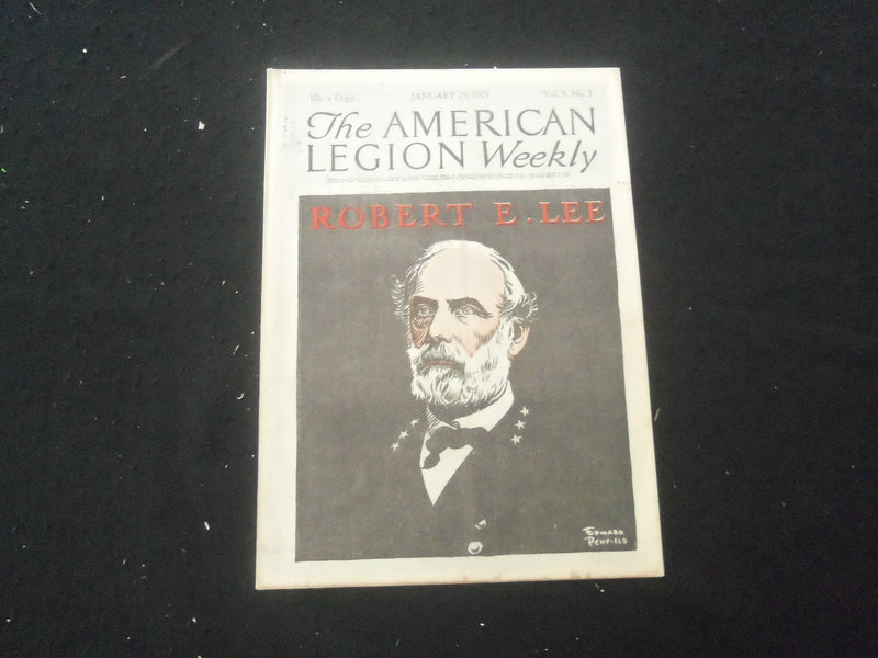 1923 JAN 19 THE AMERICAN LEGAION WEEKLY MAGAZINE- EDWARD PENFIELD COVER -SP 961Y