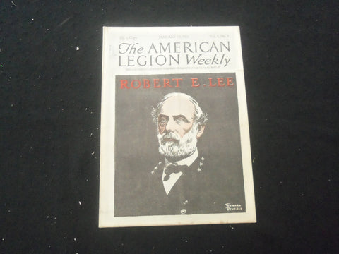 1923 JAN 19 THE AMERICAN LEGAION WEEKLY MAGAZINE- EDWARD PENFIELD COVER -SP 961Y