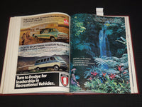 1973 JANUARY-DECEMBER THE MOTOR LAND MAGAZINE BOUND VOLUME - 6 ISSUES - KD 705B