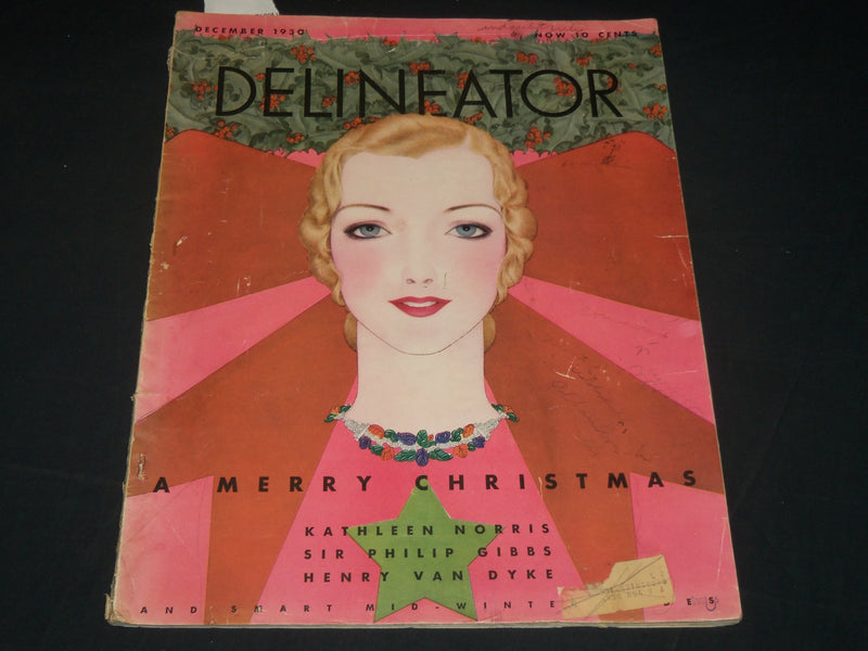 1930 DECEMBER THE DELINEATOR MAGAZINE - CHARLIE CHAPLIN - NICE FASHION - ST 530L