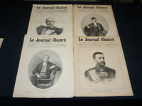 1890-1895 LE JOURNAL ILLUSTRE FRENCH MAGAZINE LOT OF 19 ISSUES - NP 5374