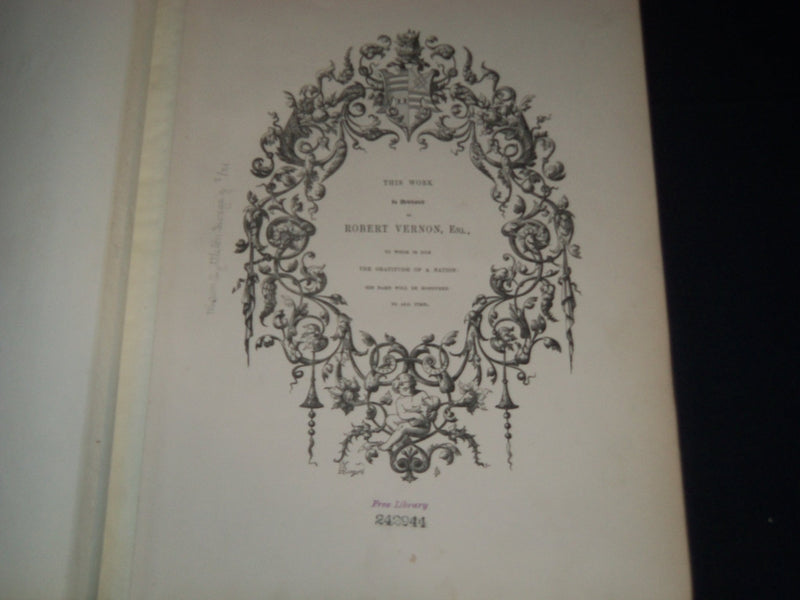 1850'S THE VERNON GALLERY OF BRITISH ART VOLUME EDITED BY S. C. HALL - Z 31