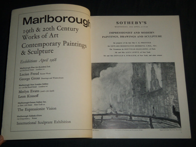 1968-1971 THE BURLINGTON MAGAZINE LOT OF 2 - SOTHEBY'S - NICE PHOTOS - J 5176